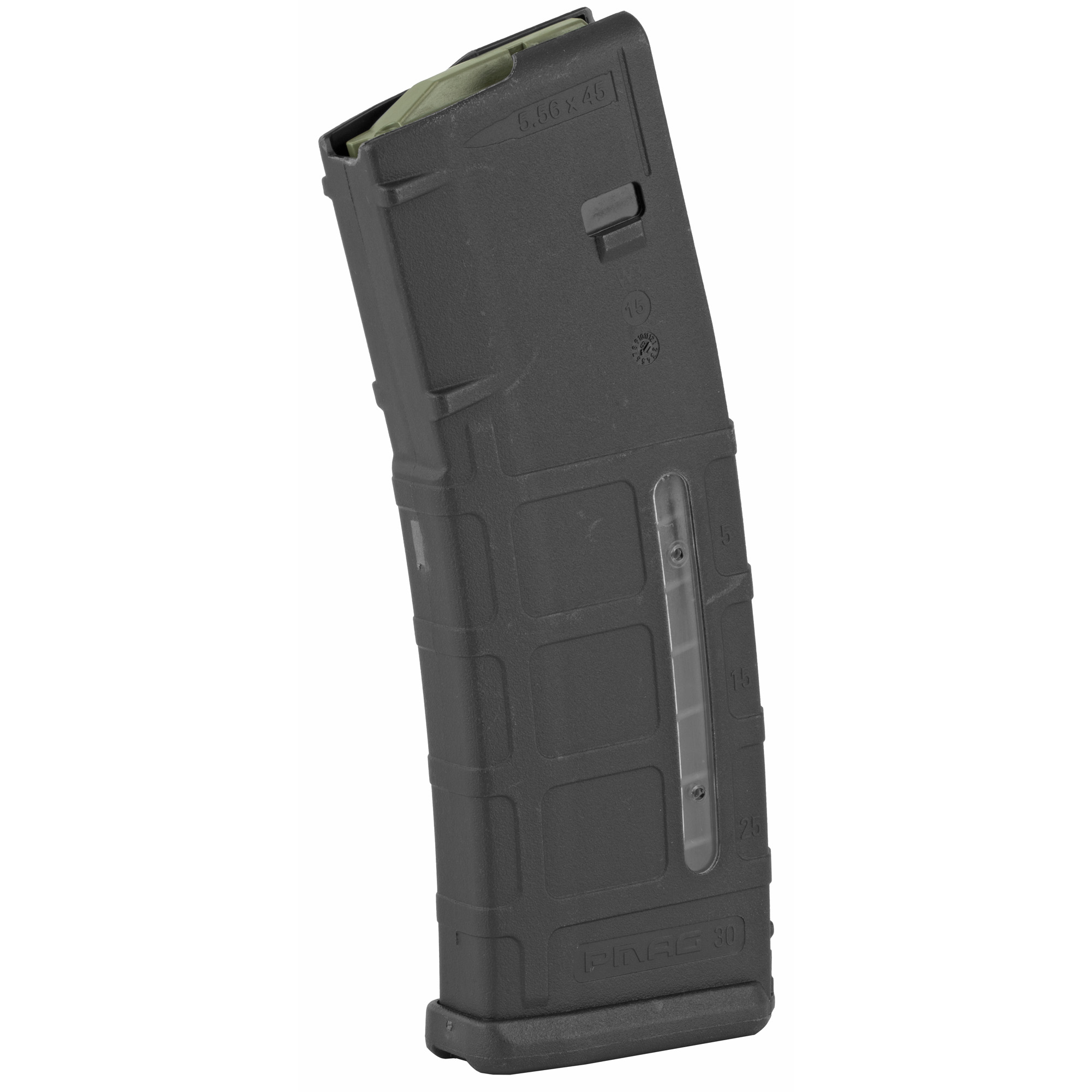 15/30 Magpul Pmag GEN M2 MOE Window Magazine - Black