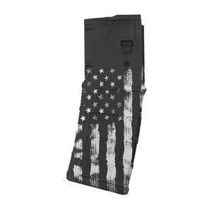 Magpul Gen M3 Pmag AR-15 (223/556) Black & White American Flag
